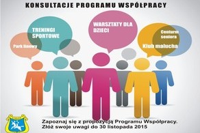 Ilustracja do artykułu: Konsultacje Programu Współpracy