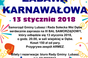 Ilustracja do artykułu: Zapraszamy  na III BAL SAMORZĄDOWY