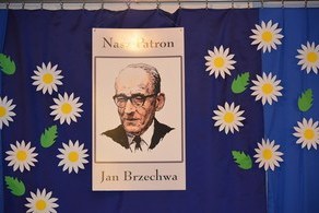 Ilustracja do artykułu: NADANIE IMIENIA JANA BRZECHWY PUBLICZNEJ SZKOLE PODSTAWOWEJ W JĘDRZEJEWIE