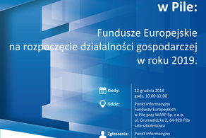 Ilustracja do artykułu: Fundusze Europejskie na rozpoczęcia działalności gospodarczej w roku 2019