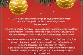 Ilustracja do artykułu: Życzenia Bożonarodzeniowe