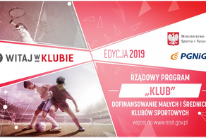Ilustracja do artykułu: Tenisiści Stołowi w Programie Klub 2019
