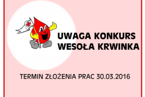 Ilustracja do artykułu: Konkurs plastyczny 'Wesoła krwinka'