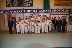 Ilustracja do artykułu:  II OGÓLNOPOLSKI TURNIEJ KARATE  S.G.I. W KRZYŻU WLKP.