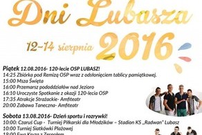 Ilustracja do artykułu: Dni Lubasza 2016