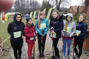 Ilustracja do artykułu: Gimnazjalistki z Lubasza w pierwszej 10-tce Mistrzostw Wielkopolski w Nordic Walking.