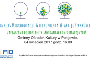 Ilustracja do artykułu: Konkurs Mikrodotacji Wielkopolska Wiara