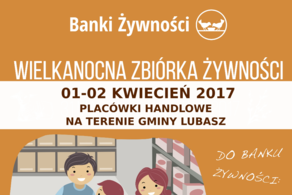 Ilustracja do artykułu: Zbiórka żywności w Gminie Lubasz