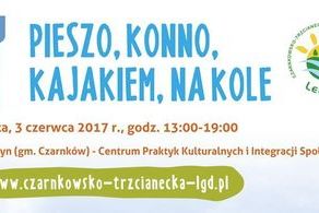 Ilustracja do artykułu: Pieszo, konno, kajakiem, na kole.