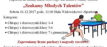 Ilustracja do artykułu: Szukamy młodych talentów w tenisie stołowym