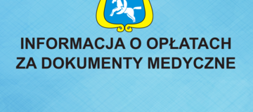 Ilustracja do artykułu: Informacja  prawna dotycząca opłat za dokumentację medyczną