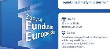 Ilustracja do artykułu: Zaproszenie na szkolenie  „Szkolenie dla potencjalnych beneficjentów Poddziałania 6.4.1 WRPO – Wsparcie aktywności zawodowej osób wyłączonych z rynku pracy z powodu opieki nad małymi dziećmi”