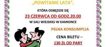 Ilustracja do artykułu: Zabawa taneczna 'Powiatanie lata'