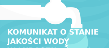 Ilustracja do artykułu: Komunikat w sprawie jakości wody