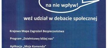 Ilustracja do artykułu: Zapraszamy na debatę społeczną
