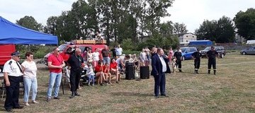 Ilustracja do artykułu: Turniej Piłki Wodnej Jednostek OSP z Gminy Lubasz