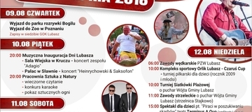 Ilustracja do artykułu: Dni Lubasza 2018
