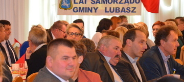 Ilustracja do artykułu: Uroczyste podsumowanie 25-lecia Samorządu Gminy Lubasz