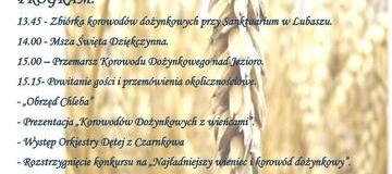 Ilustracja do artykułu: Dożynki Gminno-Parafialne Lubasz 2018