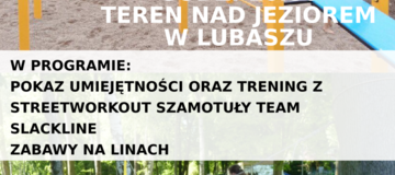 Ilustracja do artykułu: ZAPRASZAMY NA OTWARCIE WORKOUT W LUBASZU