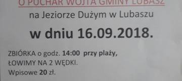 Ilustracja do artykułu: OTWARTE SPŁAWIKOWE ZAWODY WĘDKARSKIE