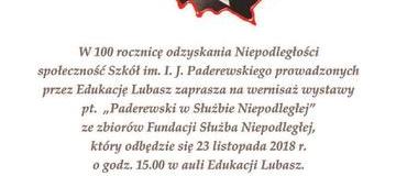 Ilustracja do artykułu: Zapraszamy na wystawę 'Paderewski w służbie Niepodległej'