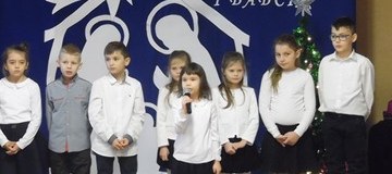 Ilustracja do artykułu:      „Kolędowanie z Babcią i Dziadkiem” w PSP w Kruczu