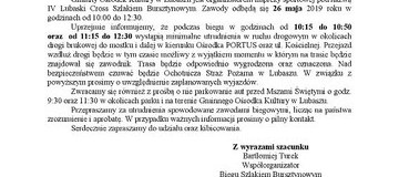 Ilustracja do artykułu: IV Lubaski Cross ,,Szlakiem Bursztynowym' - informacja