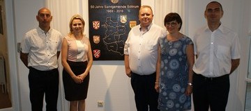 Ilustracja do artykułu: Lubaska delegacja w Sottrum 