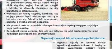 Ilustracja do artykułu: Apel o przestrzeganie zasad bezpieczeństwa podczas tegorocznych żniw