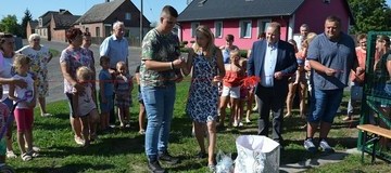 Ilustracja do artykułu: Otwarcie placu zabaw w Kamionce