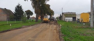 Ilustracja do artykułu: Przebudowa drogi w Kamionce 