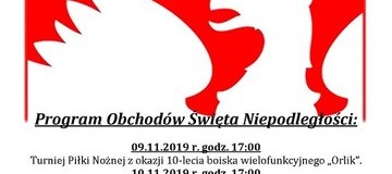 Ilustracja do artykułu: Zaproszenie na obchody Święta Niepodległości