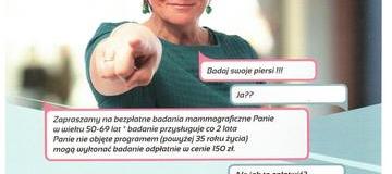 Ilustracja do artykułu: Badania mammograficzne