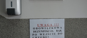 Ilustracja do artykułu: Obowiązkowa dezynfekcja rąk