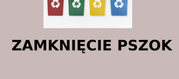 Ilustracja do artykułu: W najbliższą sobotę PSZOK będzie nieczynny