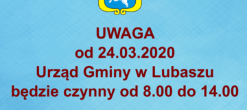 Ilustracja do artykułu: UWAGA ZMIANA GODZIN URZĘDOWANIA