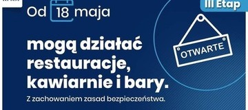 Ilustracja do artykułu: Od 18 maja kolejne ograniczenia zostają zniesione