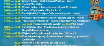 Ilustracja do artykułu: WAKACJE W GMINIE LUBASZ