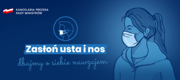 Ilustracja do artykułu: Epidemia nie minęła. Przypominamy o obowiązku noszenia maseczek. 