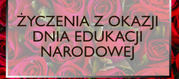 Ilustracja do artykułu: Życzenia z okazji Dnia Edukacji Narodowej