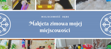 Ilustracja do artykułu: Makieta zimowa mojej miejscowości