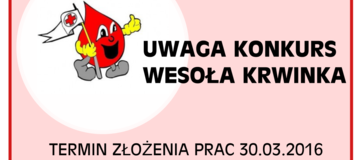 Ilustracja do artykułu: Konkurs plastyczny 'Wesoła krwinka'