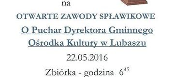 Ilustracja do artykułu: Zaproszenie na zawody spławikowe o Puchar Dyrektora Ośrodka Kultury w Lubaszu