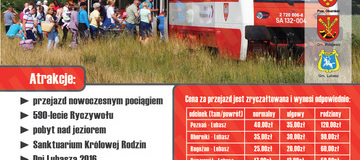Ilustracja do artykułu: Drezyniarz pociągiem do Lubasza