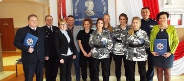 Ilustracja do artykułu: Podziękowanie za wsparcie Mistrzostw Wielkopolski w Piłce Siatkowej Służb Mundurowych