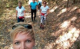 Jesienny rajd nordic walking - Goraj Zamek 20189