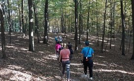 Jesienny rajd nordic walking - Goraj Zamek 20187
