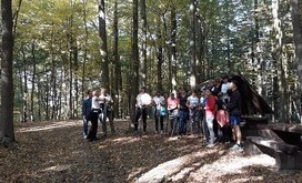 Jesienny rajd nordic walking - Goraj Zamek 20186