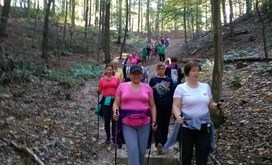Jesienny rajd nordic walking - Goraj Zamek 20185